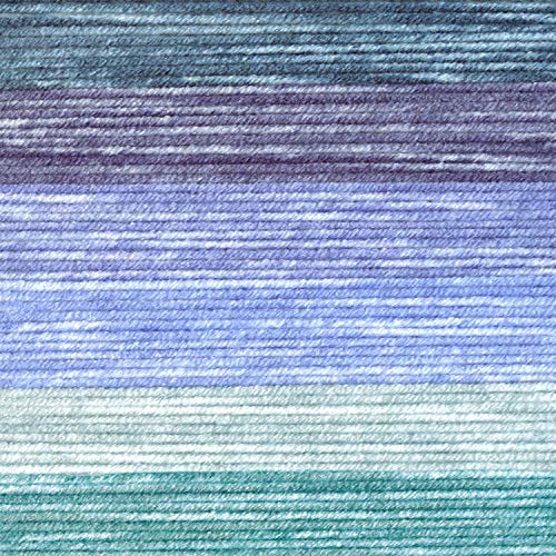 Image of Lion Brand Yarn Mandala Ombre Yarn with Vibrant Colors, Soft Yarn for Crocheting and Knitting, Mantra, 2-Pack