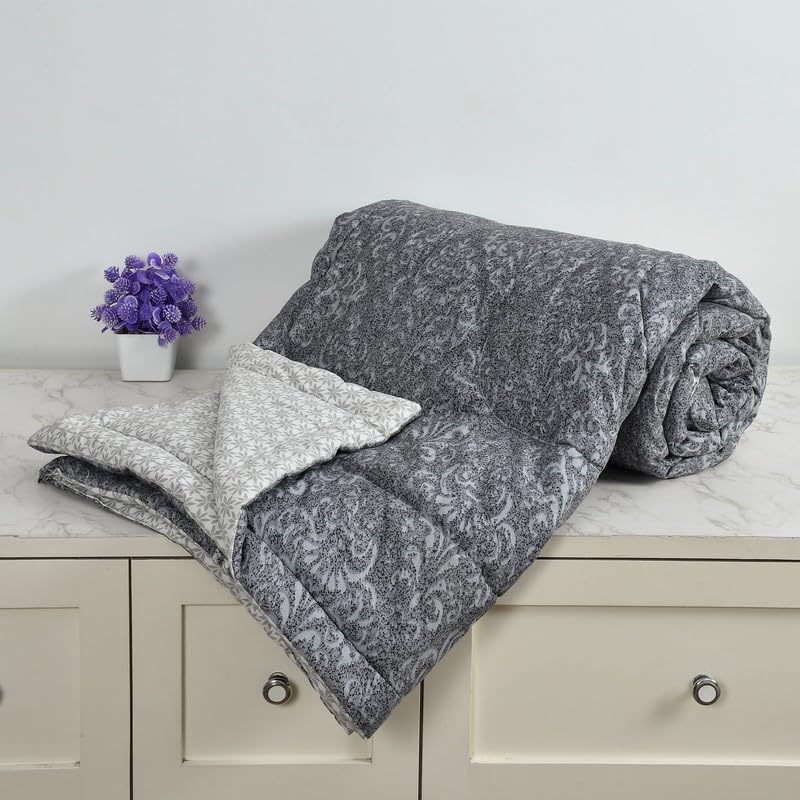 Image of Florida Prime AC Comforter Made of Microfiber 200 GSM Duvet for Double Bed /Quilt Blanket Lightweight for All Weather 220 x 240 cm