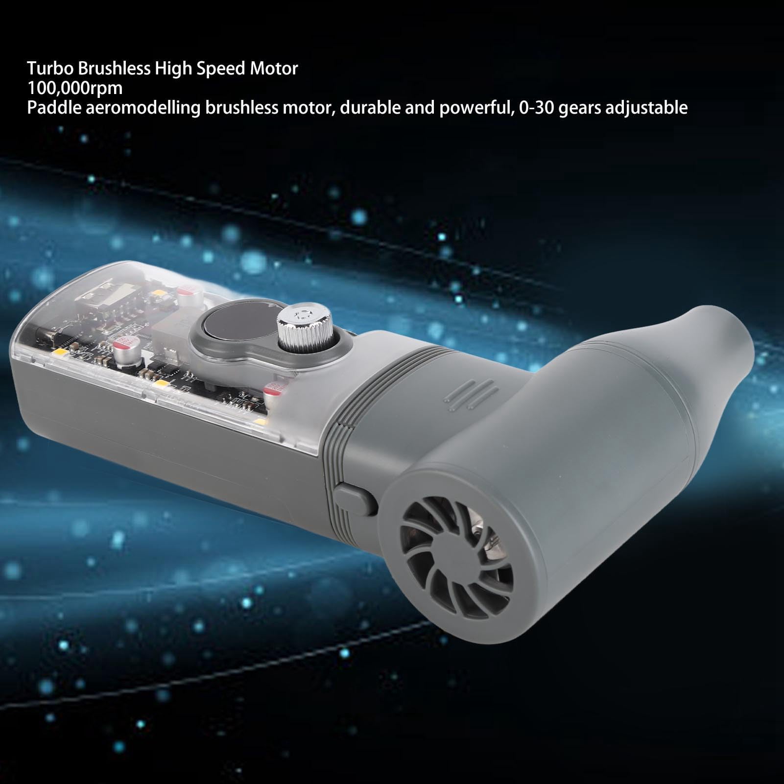 FTVOGUE Souffleur d'air électrique Portable avec Boîtier ABS, Moteur