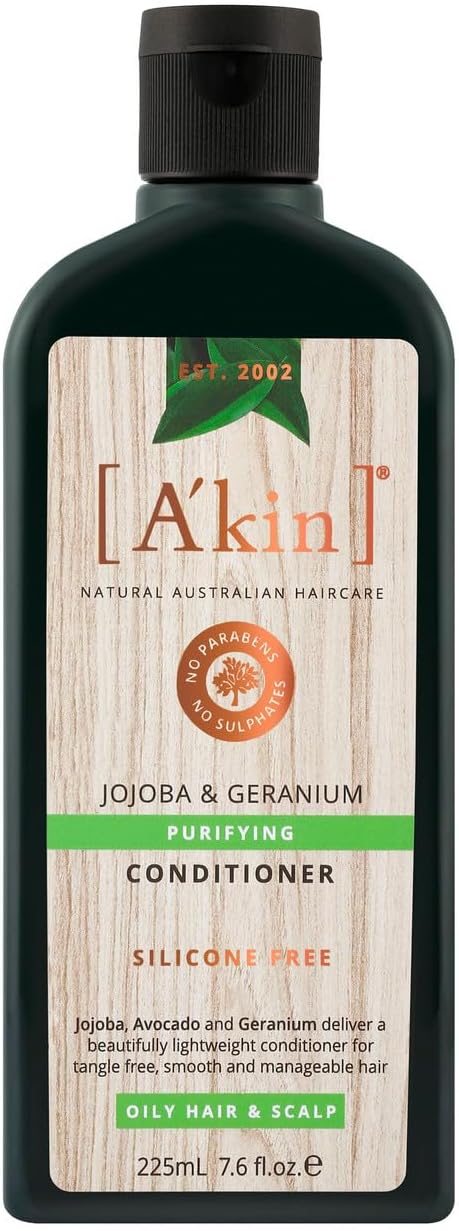 A'kin Purifying Jojoba and Geranium Conditioner 225 ml