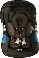 Redutor De Bebê Conforto Apoio Anatômico Almofada 100% Algodão (Preto)
