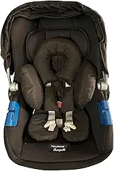 Redutor De Bebê Conforto Apoio Anatômico Almofada 100% Algodão (Preto)