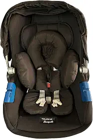 Redutor De Bebê Conforto Apoio Anatômico Almofada 100% Algodão (Preto)