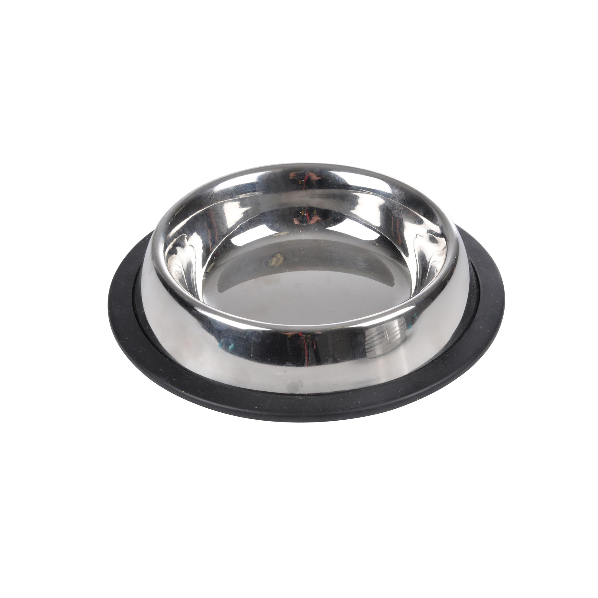 Stainless Steel Non-Slip Feeding Bowl D24/17cm, multicoloured