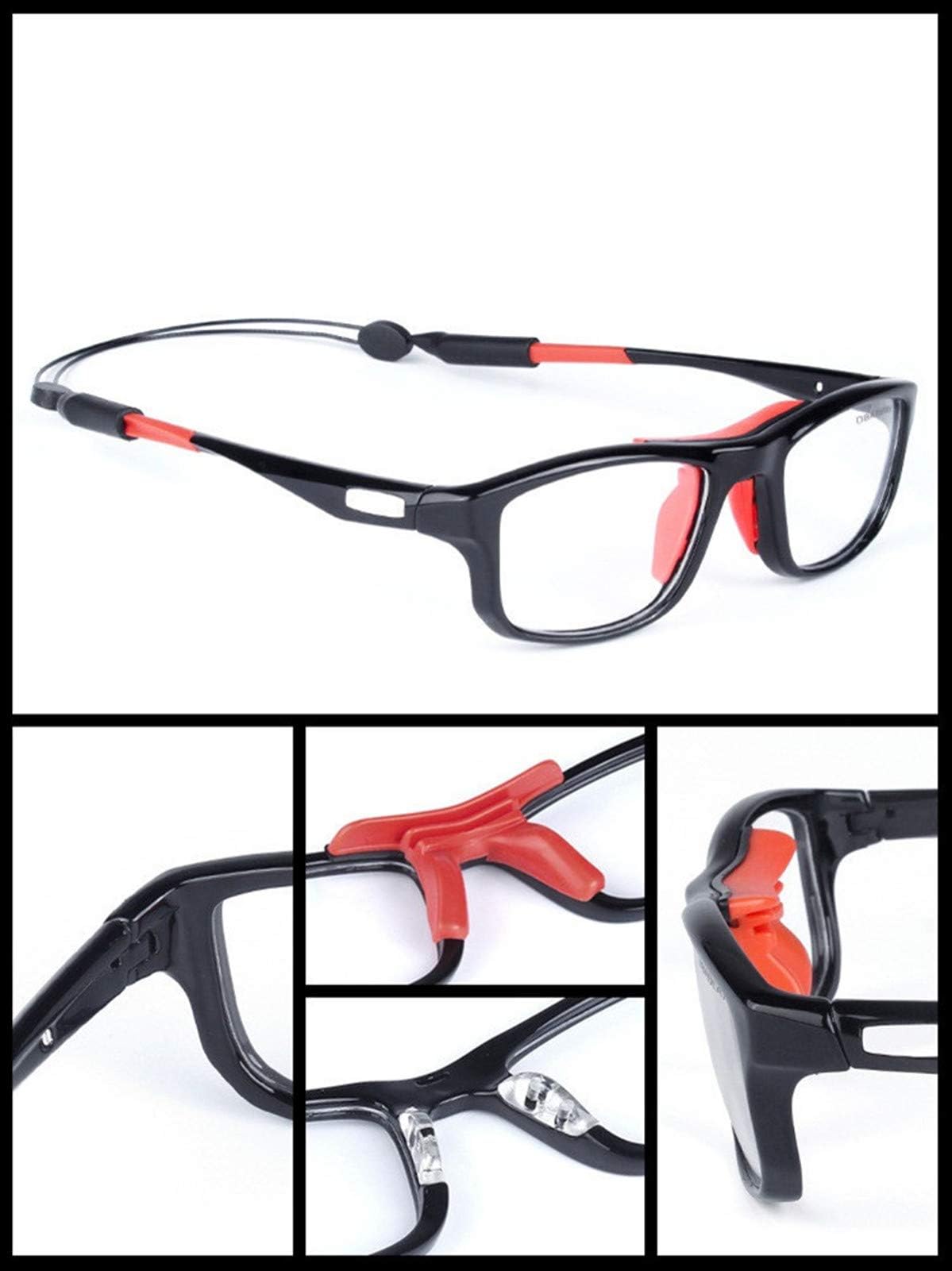 Basketballbrille, Outdoor-Sport, Anti-Beschlag-Schutzbrille für Erwachsene, Herren, Jugendliche, Fußball, Dribbling