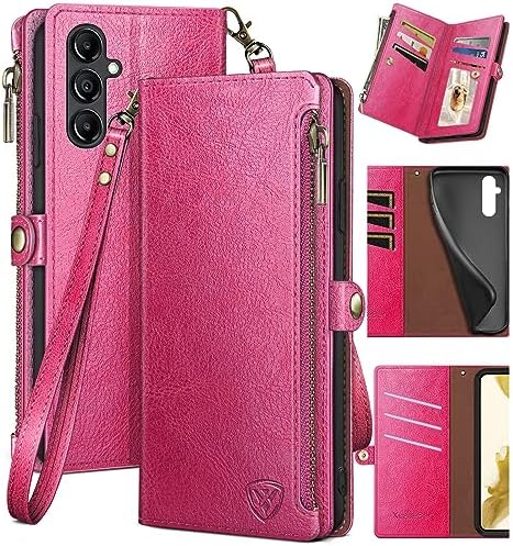 HUOUH For Google Pixel 8 5G Wallet Case With RFID Blocking PU - View #3