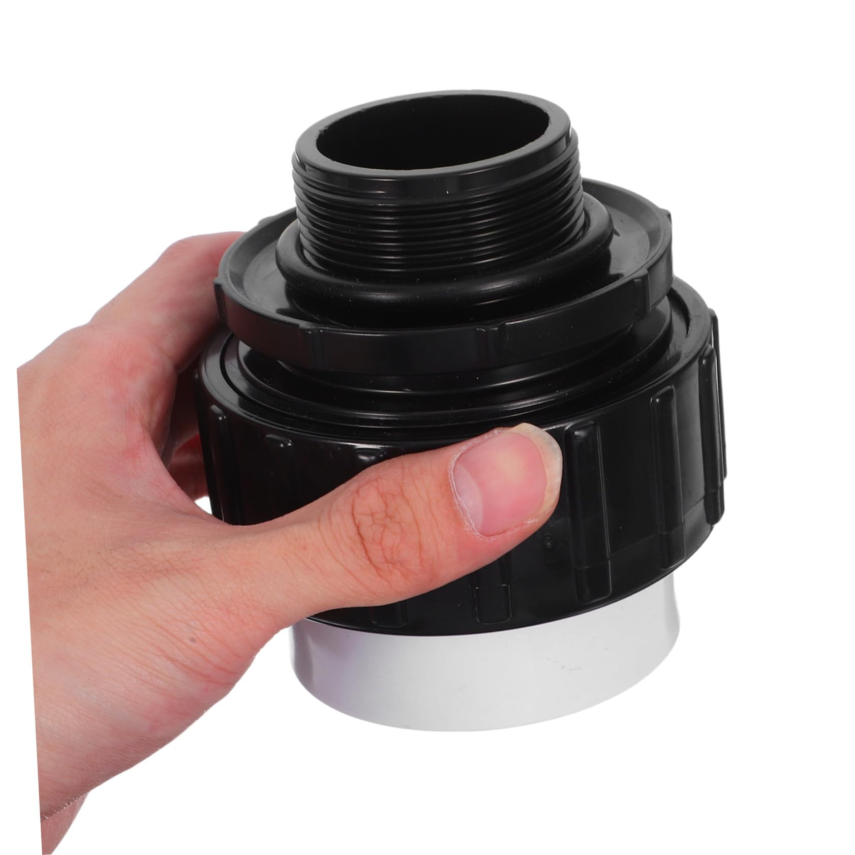 Adaptateur pour Pompe Piscine Résistant Haute Température Joint Coulissant Étanche Construction Abs Compatible Multi-Marques Maintien Stabilité Pompe Spa