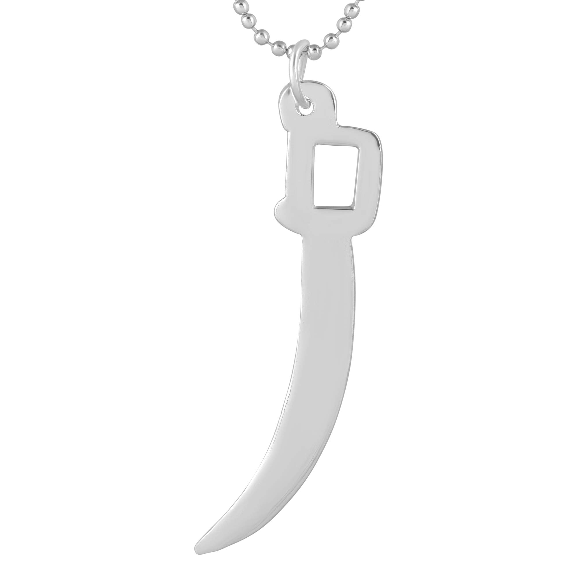 MemoirSilver plated Sword Talvar Fashion pendant Macho Men stylish(PCAJ3238N)