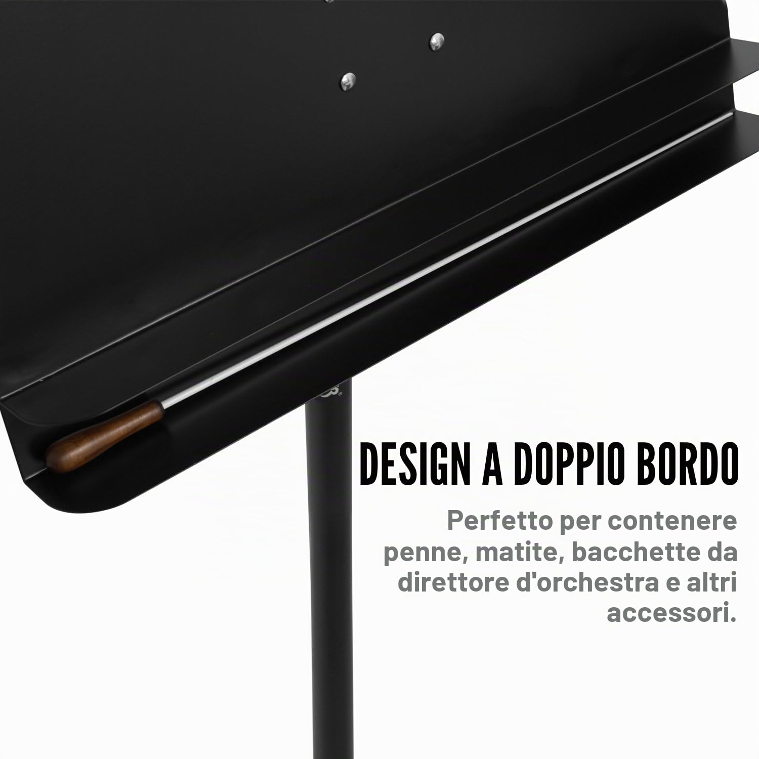 TIGER - Leggio per Musica da Orchestra A Doppia Labbro