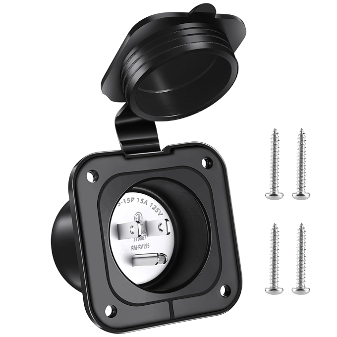 15安培防水RV岸电插头 排插