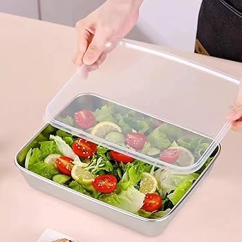 ステンレス製バット 2個セット 1-4529-06 ステンレス深型組バット 2号 191×137×74mm 44002