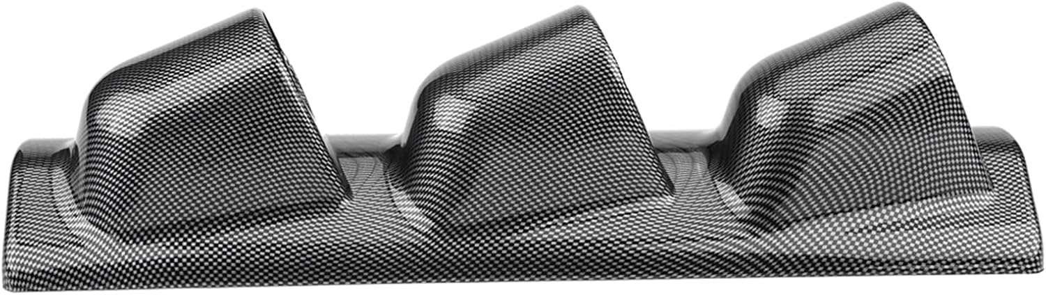 Universal Heavy Duty Racing Sport Meter Gauge Pillar Mount Pod Holder Bracket Gauge Holder (Three Hole)