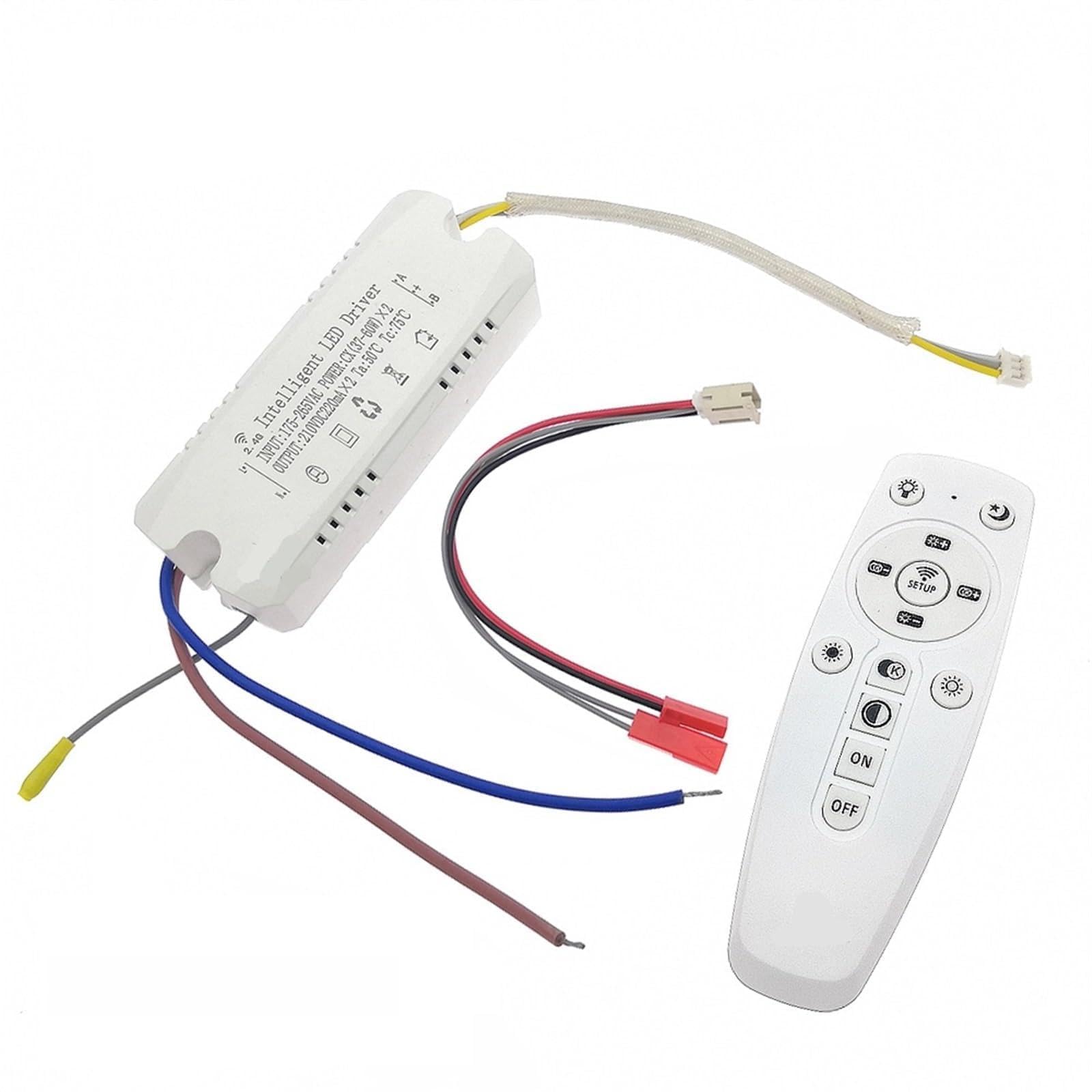 Pilote LED Intelligent 120W avec télécommande 2.4G RF et contrôle par Application