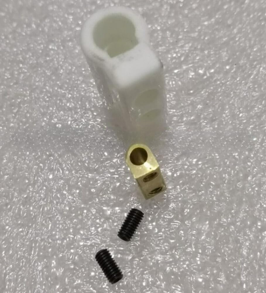 100 pieces per pack of wear-resistant ceramic wire threading, porcelain eye threading hole outer diameter 22, height 14, inner diameter 16mm