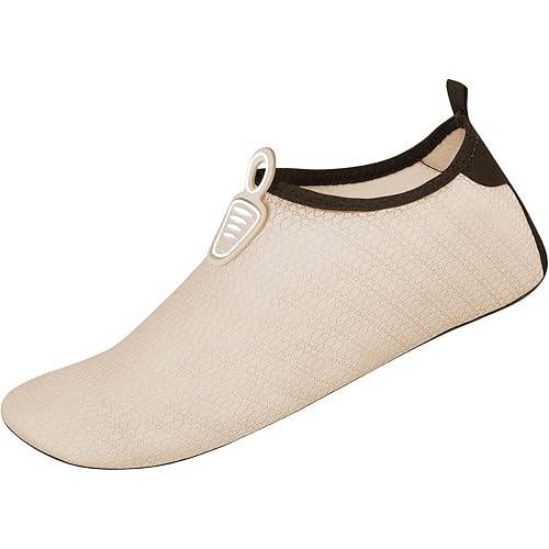Metog Men Women Water Shoes Quick-Dry Aqua Socks Barefoot Slip-on for Sport Beach Swim Surf Yoga Exercise