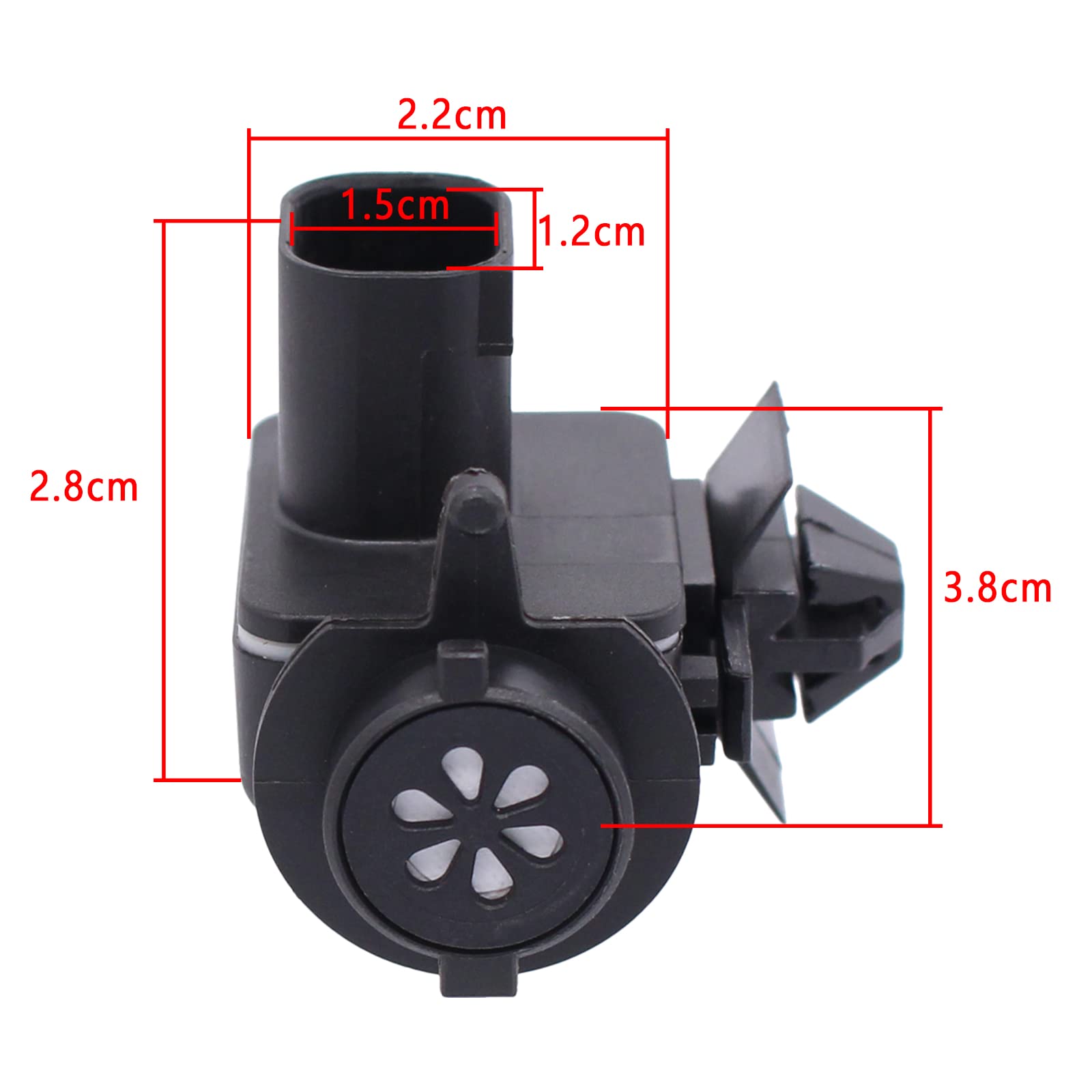 Doo Engy Sensor Luftgüte Luftqualität Belüftungsanlage für A3 A4 A6 A8 Q3 Q7 R8 Golf 5 6 Golf 7 T5 Pa-ssat Tour-an Toua-reg Scirocco Shar-an Amarok Beetle Caddy Exeo Octa-via Alhambra Superb Yeti
