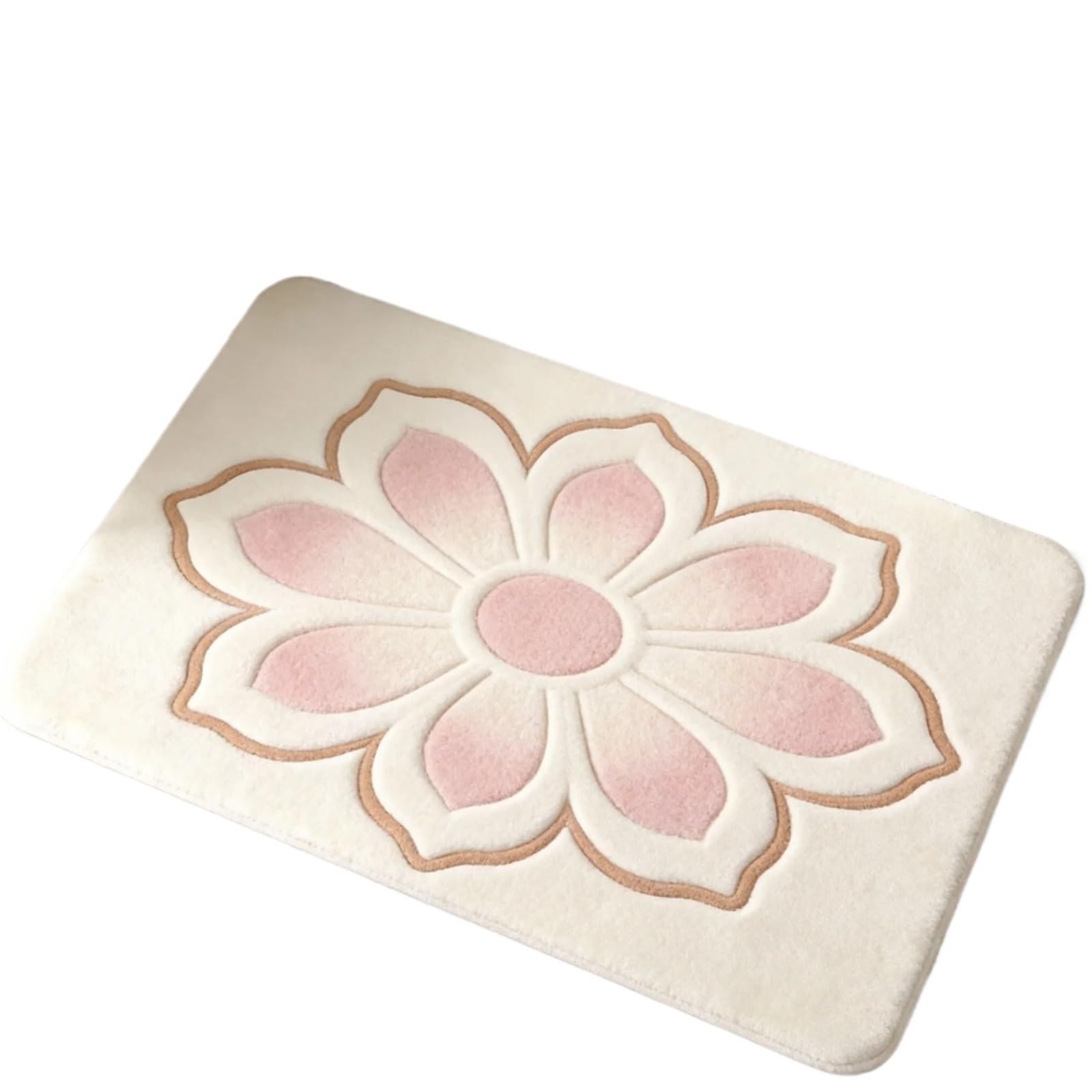 Alfombra Baño Felpudo de Hoja Palma 3D 1 Pieza