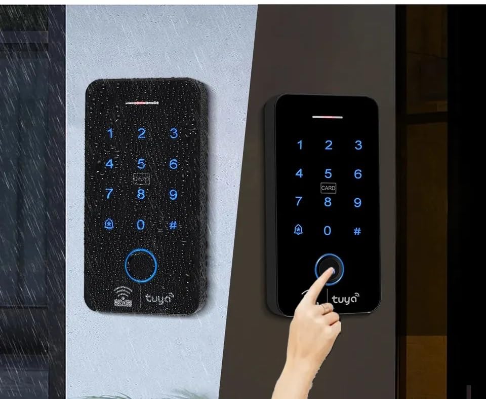 Jenix K155 WiFi Smart Biometric Fingerprint, Password, Mobile app Access Control Cum attendance Waterproof RFID keypad Lock System (B0CTGLV29N) Amazon Price History, Amazon Price Tracker