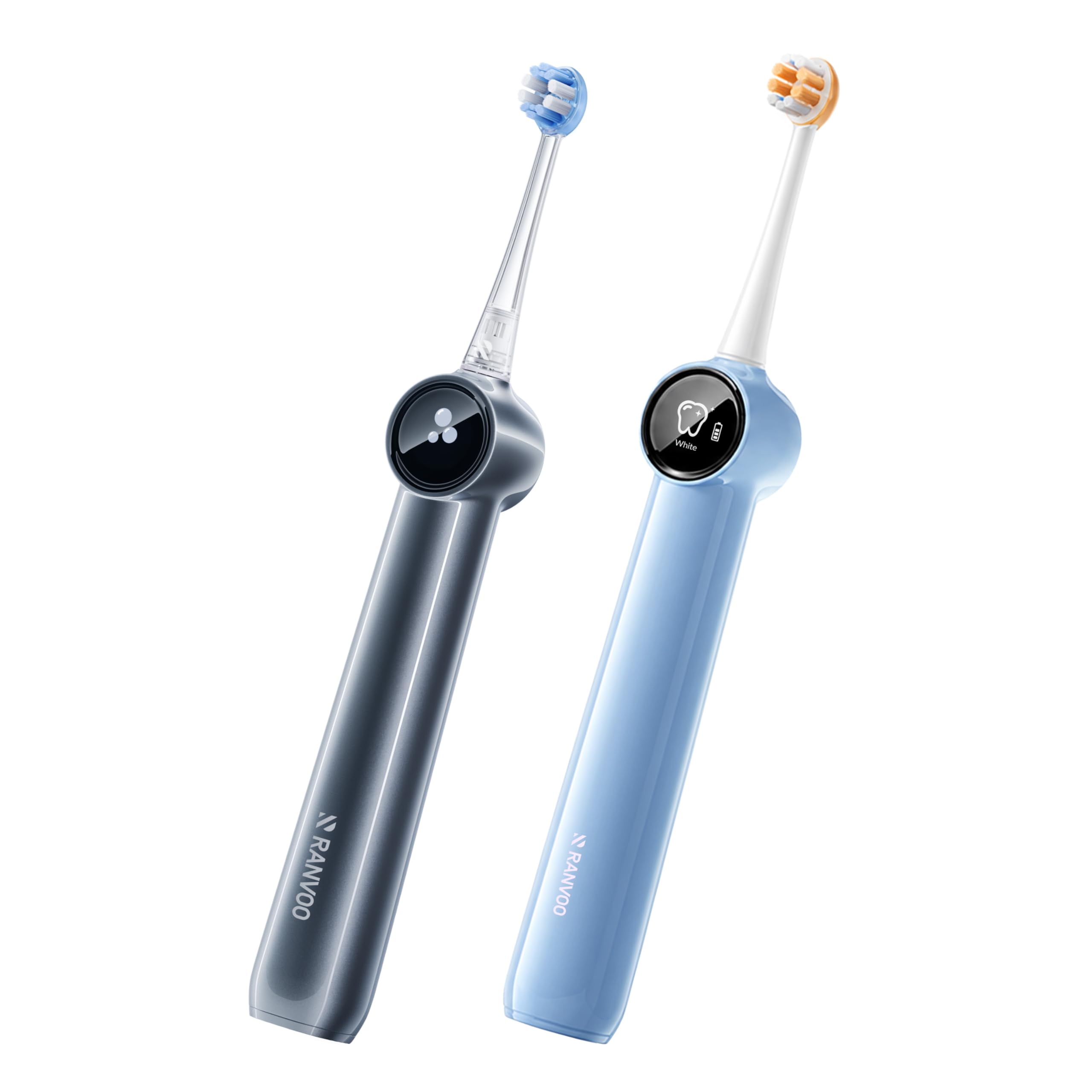 RANVOO Save $41 to Get AirJet X3 Extra Electric Toothbrush Blue and AirJet X5 Electric Toothbrush Together