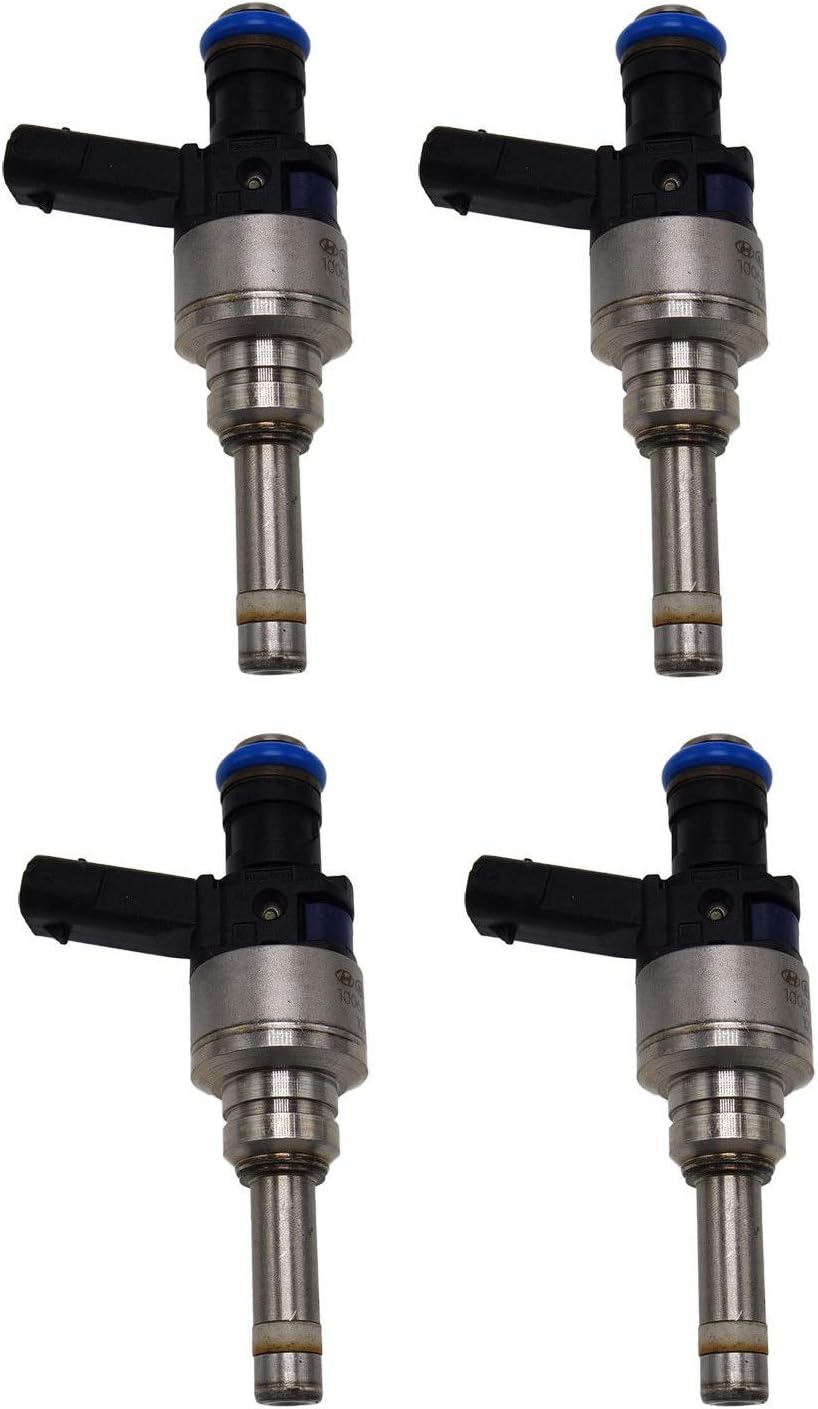 $175.00 AAP Re-Manufactured Genuine Set of 4 Fuel Injectors Compatible With Kia and Hyundai 2.4L I4 35310-2G710