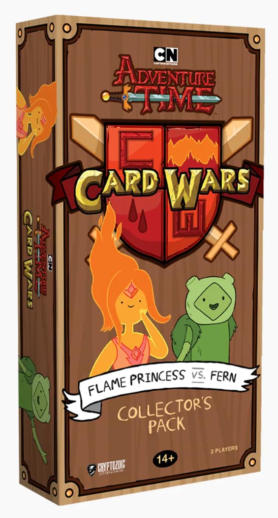 Cryptozoic Entertainment Adventure Time Card Wars Collector's Pack: Flame Princess vs. Fern