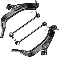 Vista 232 de Detroit Axle - Kit de brazos de control delanteros de 4 piezas para Ford Mustang Base GT 05-10 2005 2006 2007 2008 2009 2010, 2 brazos de control
