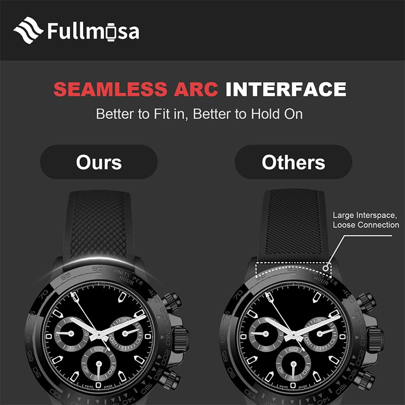 Correa de goma para reloj de 20mm, correa de silicona de 22mm para reloj Samsung Galaxy Watch de 46mm, Huawei Watch GT4 de 46mm