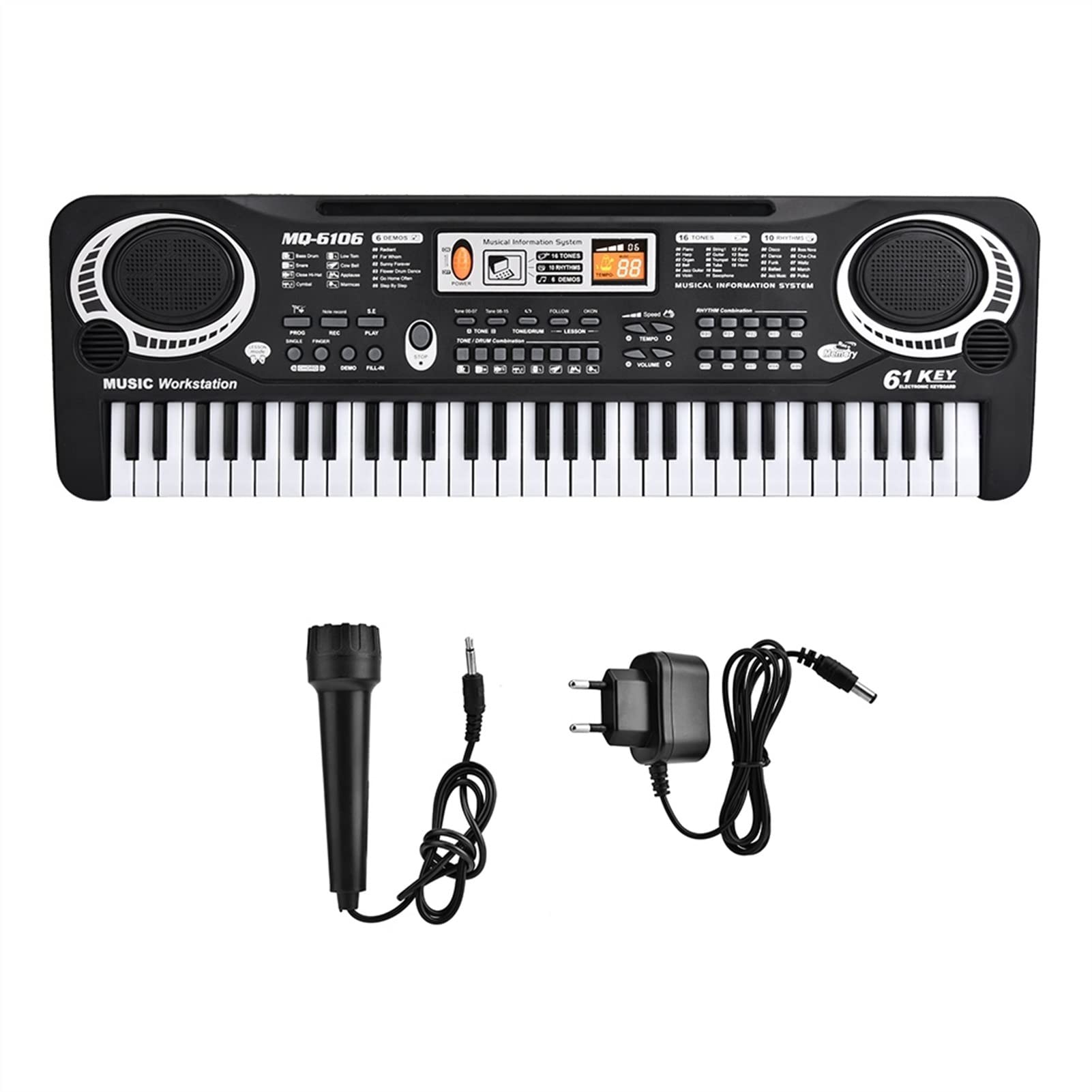 Tastiera Digitale Elettrica A 61 Tastie Di Piano Musicale Per Pianoforte Tastiera Elettronica Tastiera Pianoforte