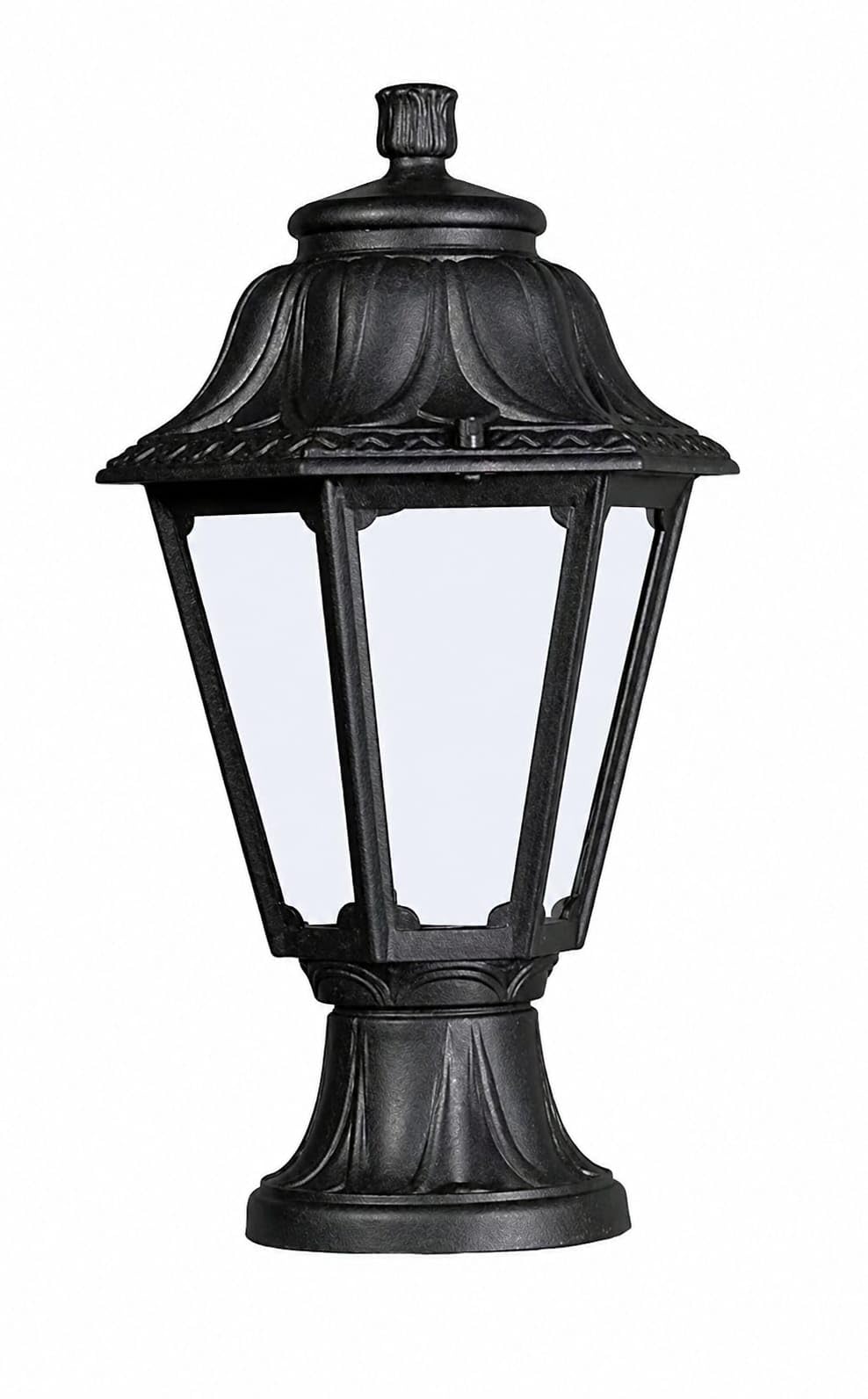Fumagalli| Mikrolot Anna, Black Opal Diffuser| E27 Post Top| Shockproof| UV Stabilized| Antirust & Anti Corrosive|Long-Life| IP55-image-15