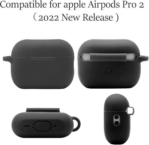 Miniatura 2 de Funda brillante para Apple Airpods Pro 2 (brilla en la oscuridad), funda de silicona fluorescente para buscador de artículos, funda para