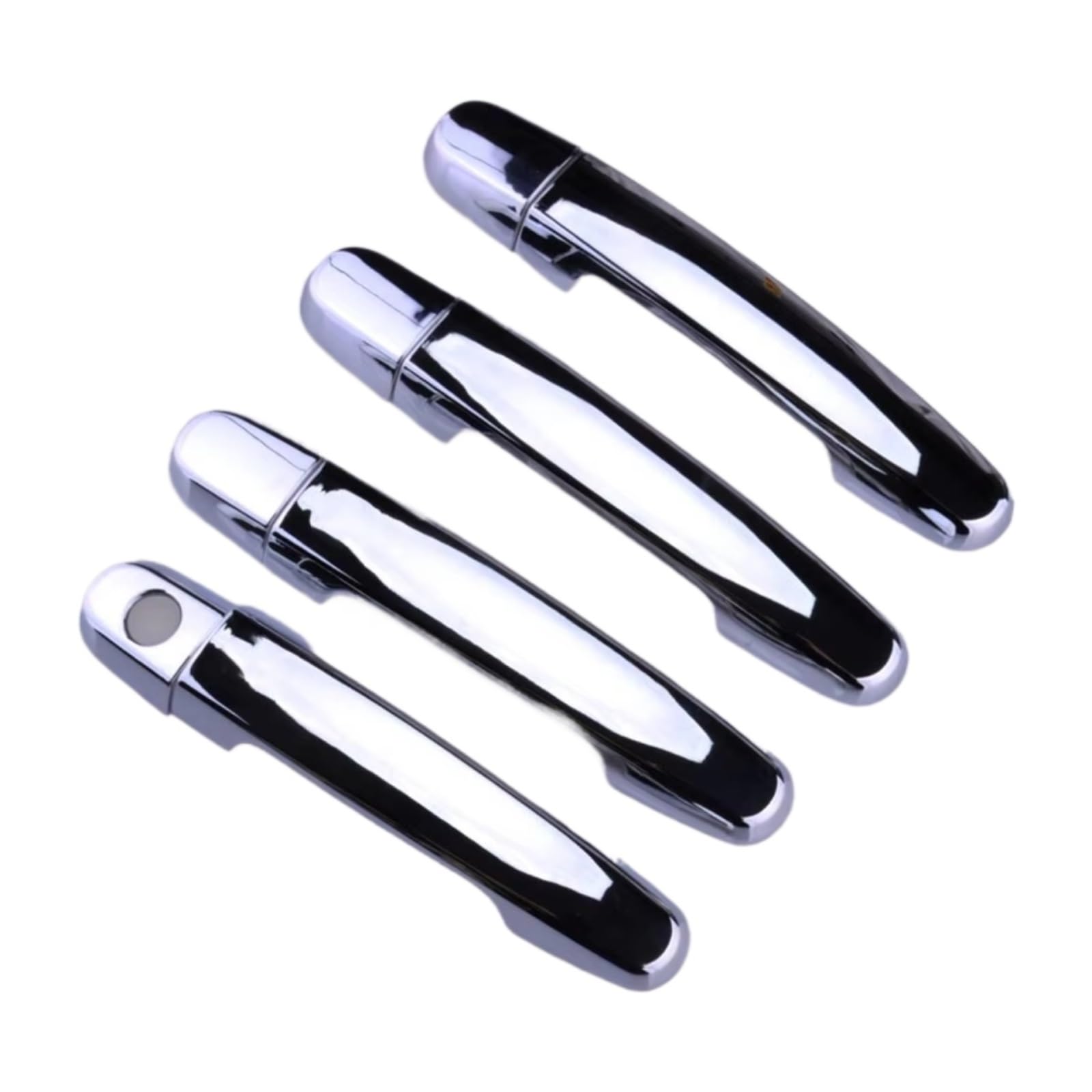 Cewsuio One Color Door Handle End Caps Compatible With Toyota For Hilux For Vigo Sr5 Mk6 2005-2014 Exterior Door Handle Cover Trim Set With 1 Hole Parts Accessories