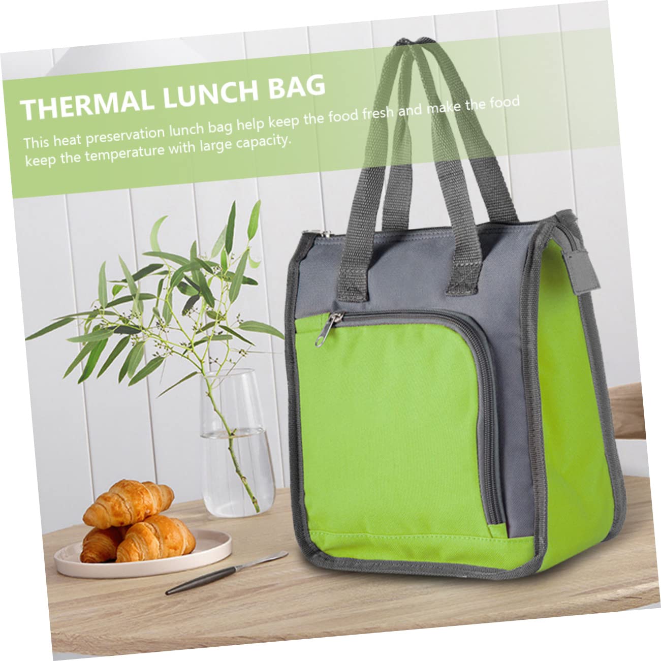 Amazon｜Outanaya 保温 バッグ トート ランチ バッグ ランチ バッグ