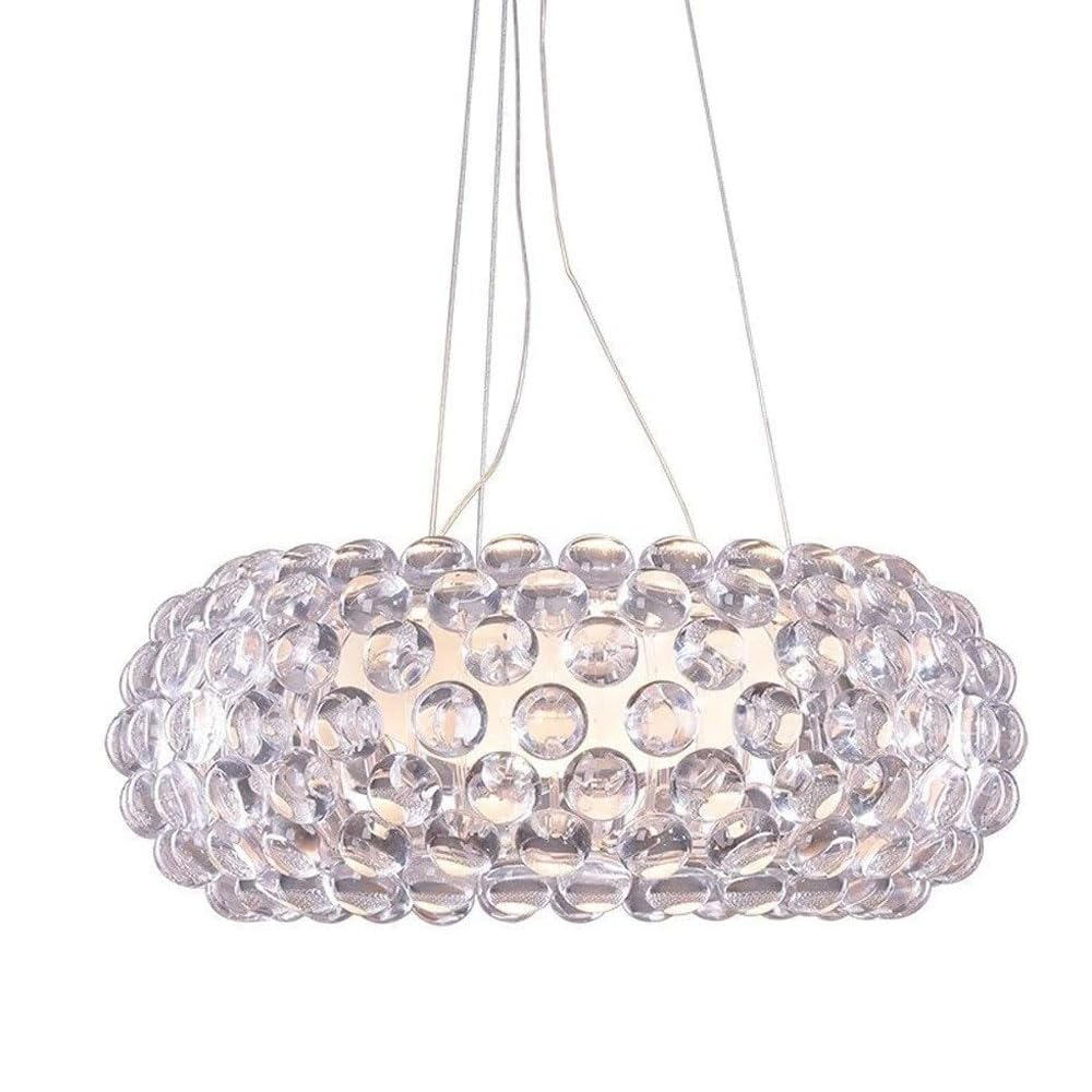 Close To Ceiling Lighting Fixtures Modern Arylic Pendant Light Creative Caboche Pendant Lamp Minimalist Restaurant Cute Chandelier Lantern E27 Kitchen Island Farmhouse Decor Ceiling Droplight Fixture