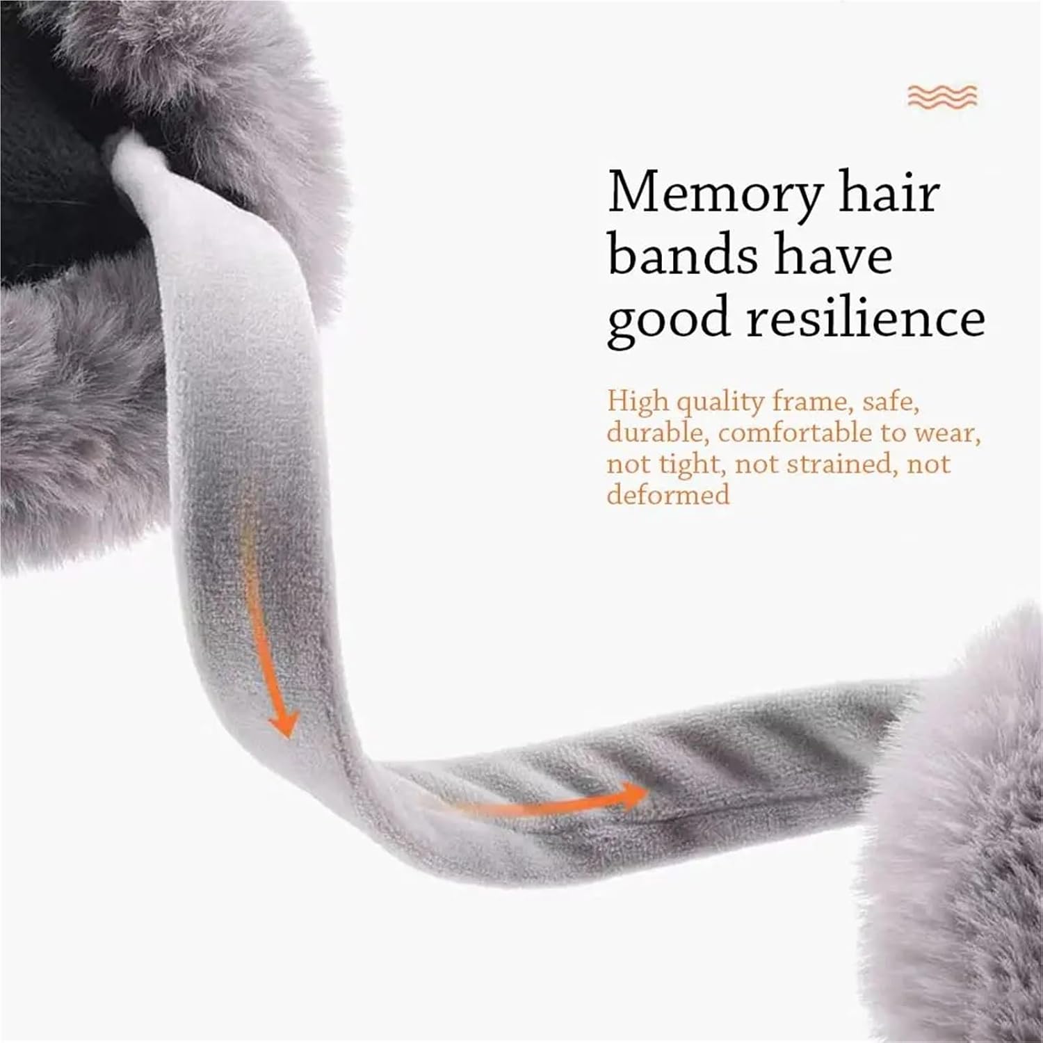 Earmuffs For Women 2 Pcs Warm Fluffy Plush Ear Warmer Men Women Winter Protection Foldable Muffs