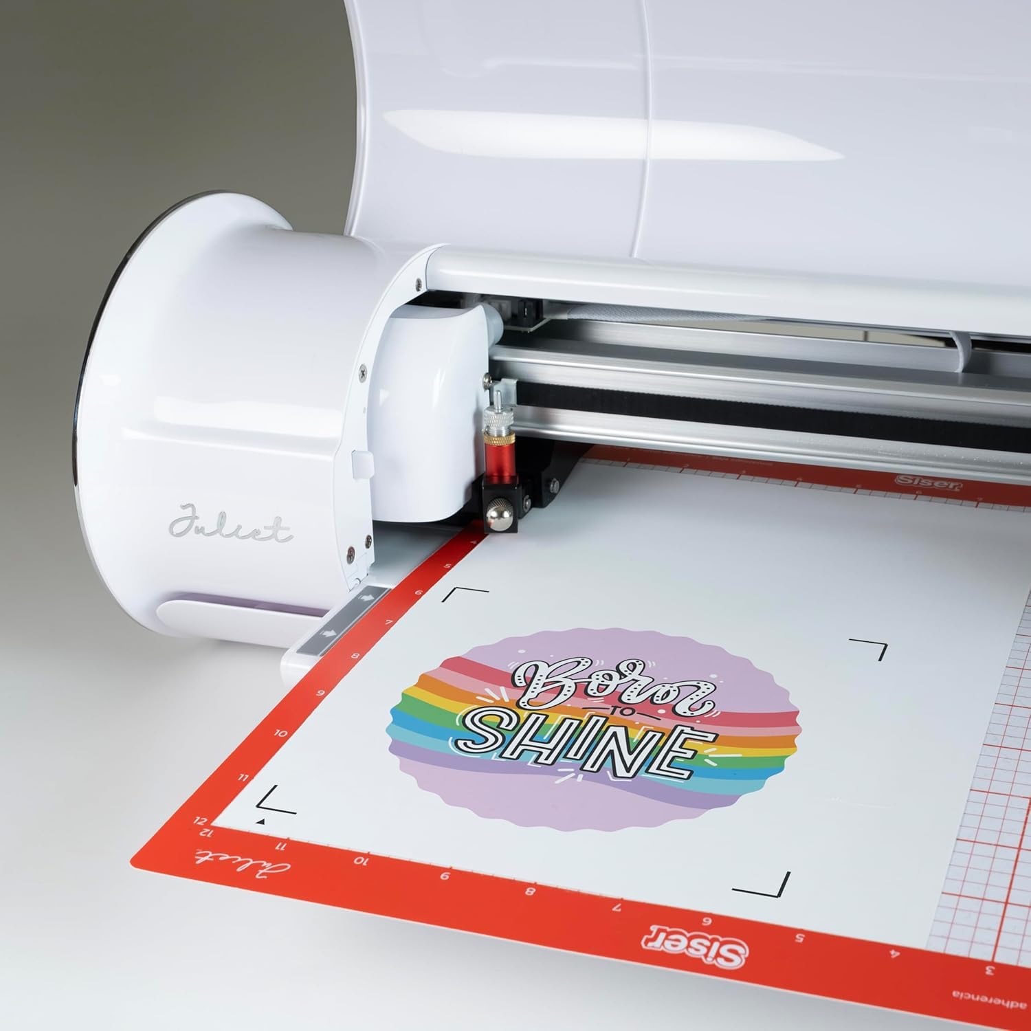 Siser Juliet® Starter Pack - Beinhaltet den Juliet High Definition Schneideplotter, sowie thermo-transferierbare Schneide- und bedruckbare Folien, Aufkleber und Zubehör