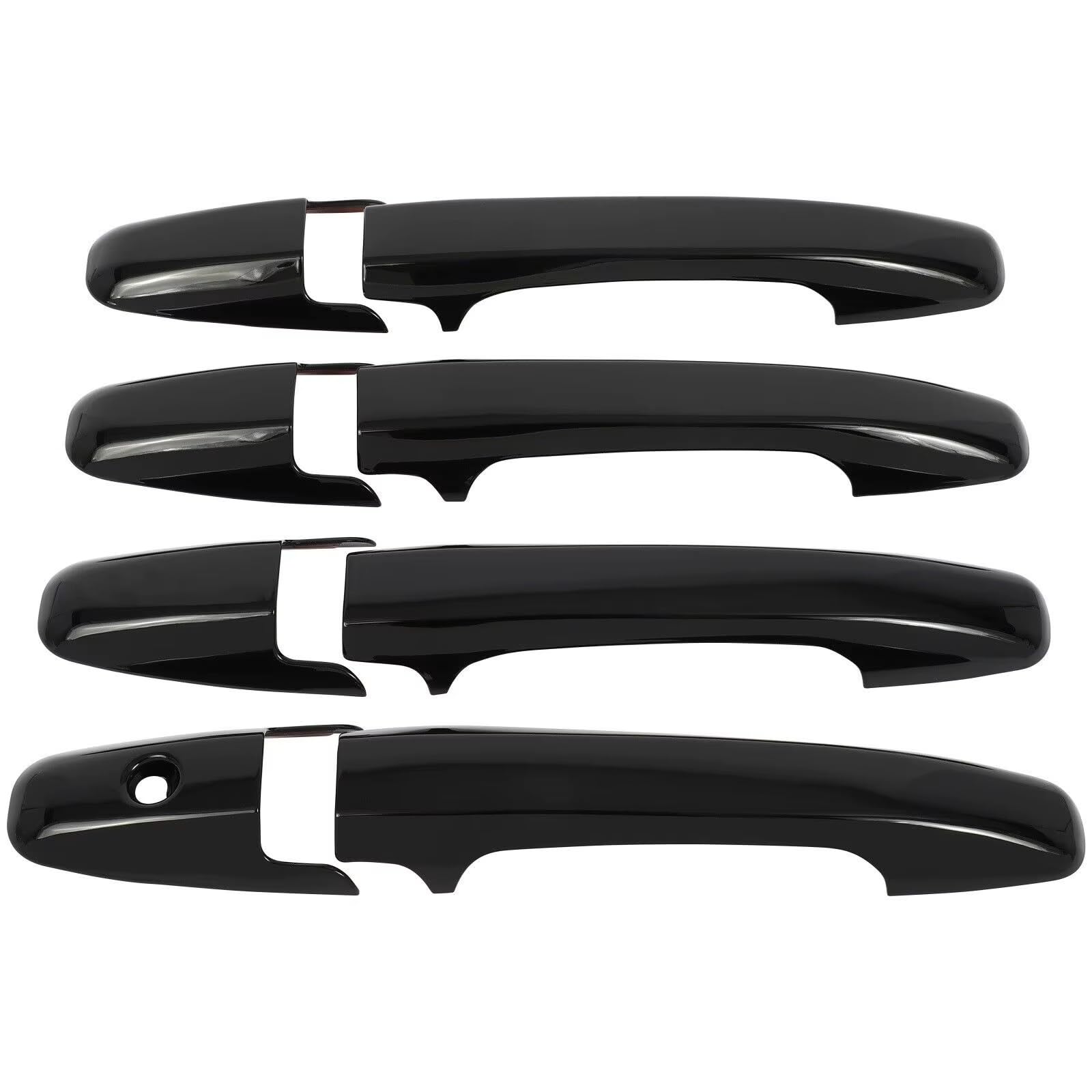 Qdzvalumv One Color Car Door Handles Cover Shell Compatible With Civic 2006-2011 For Pilot 2009-2015 Car Exterior Door Handle Moulding Cover Trim Accessories