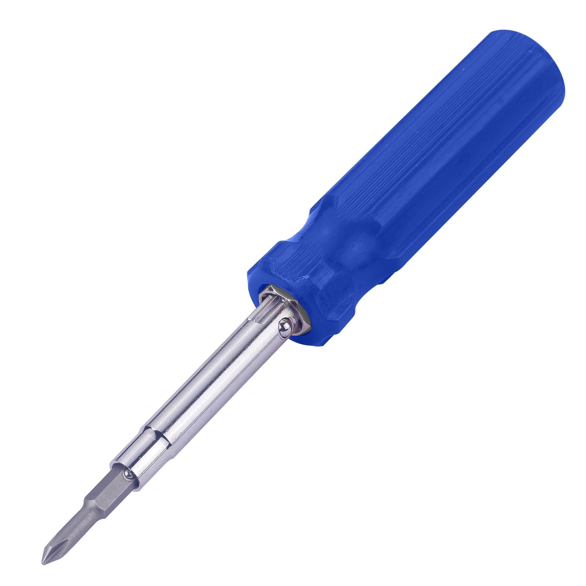 6 In 1screwdriver#1 And #2 Phillips, 3/16 And 5/16 Slotteds, 1/4" & 5/16" Nut Driver Bit Tubesnap-on 6 In 1 Multifunctional Screwdriver Bits — image 1