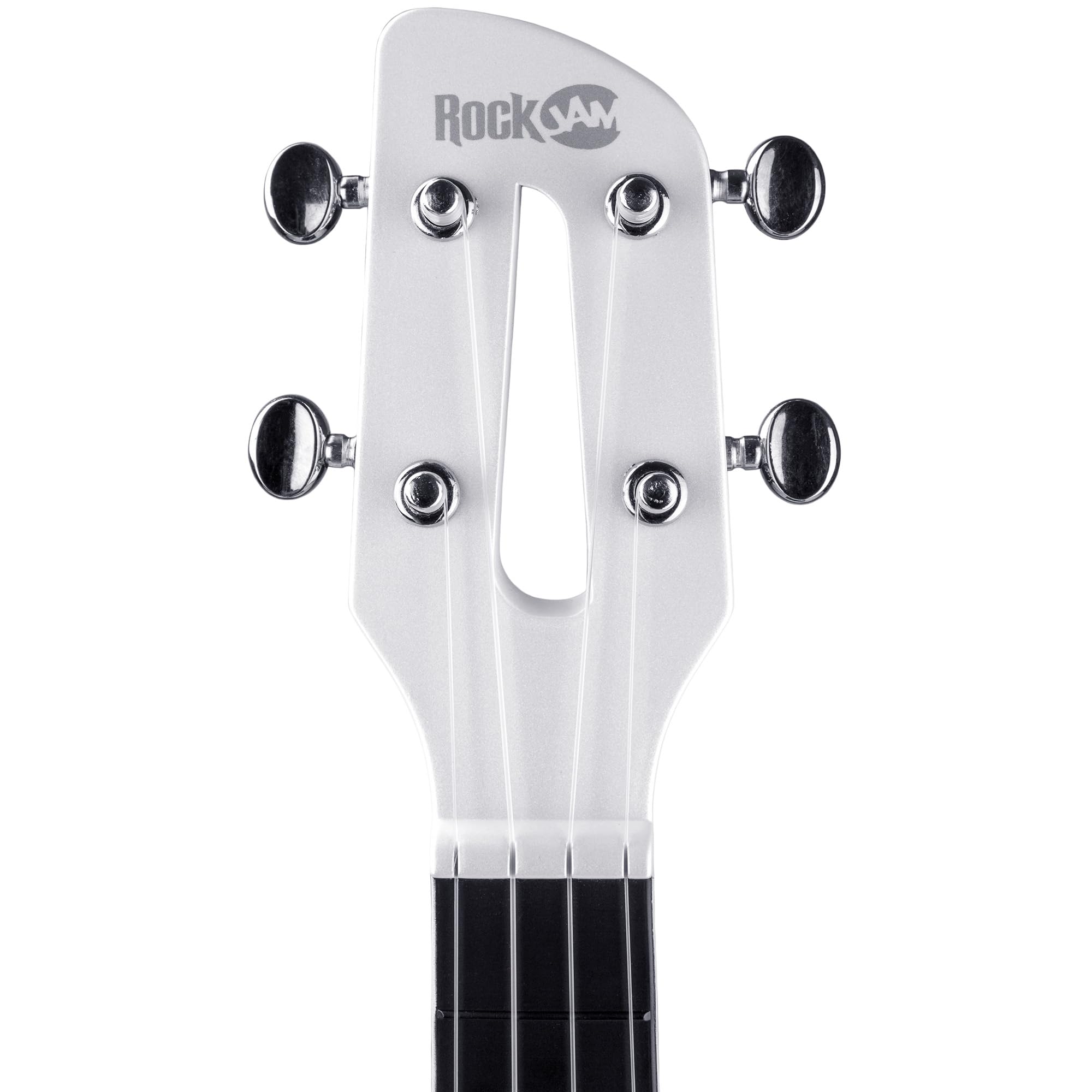 Ukulele RockJam in fibra di carbonio con custodia, capotasto e cinturino