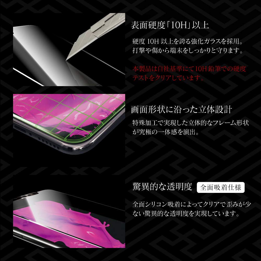 Amazon | Google Pixel 3a XL ガラスフィルム 「GLASS PREMIUM FILM