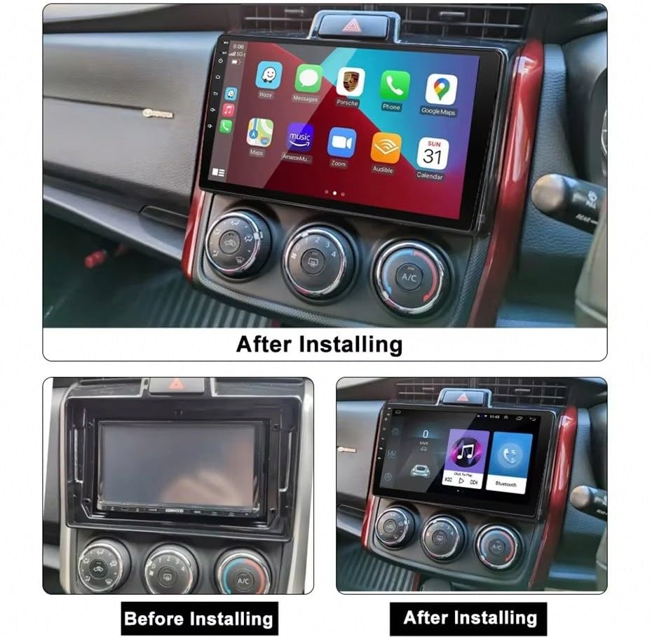 Pantalla para Toyota Corolla Axio que Soluciona los Mapas Antiguos con GPS de 4 Núcleos 2