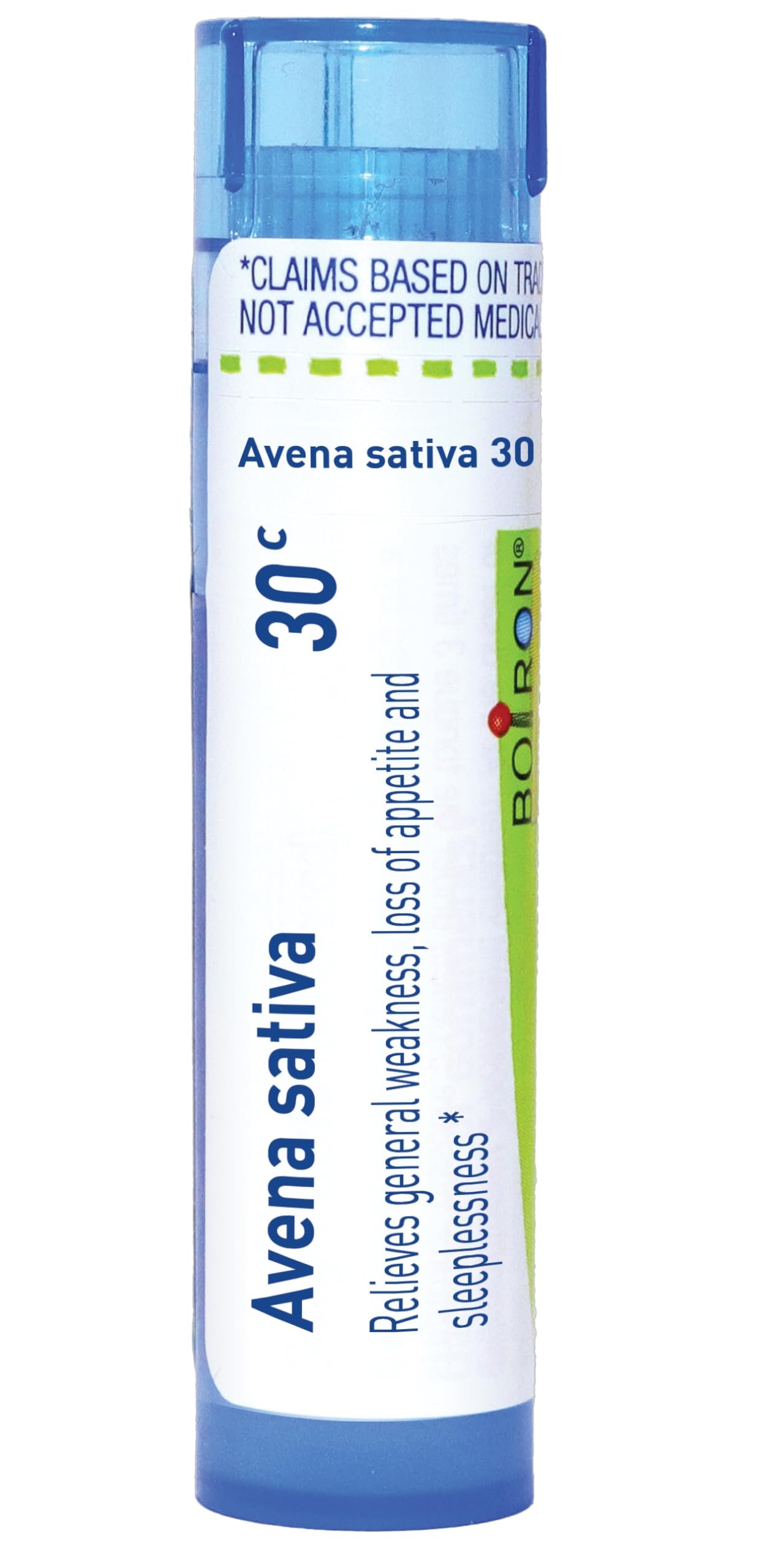 Boiron Avena Sativa 30C for General Weakness, Loss of Appetite & Sleeplessness - 80 Pellets