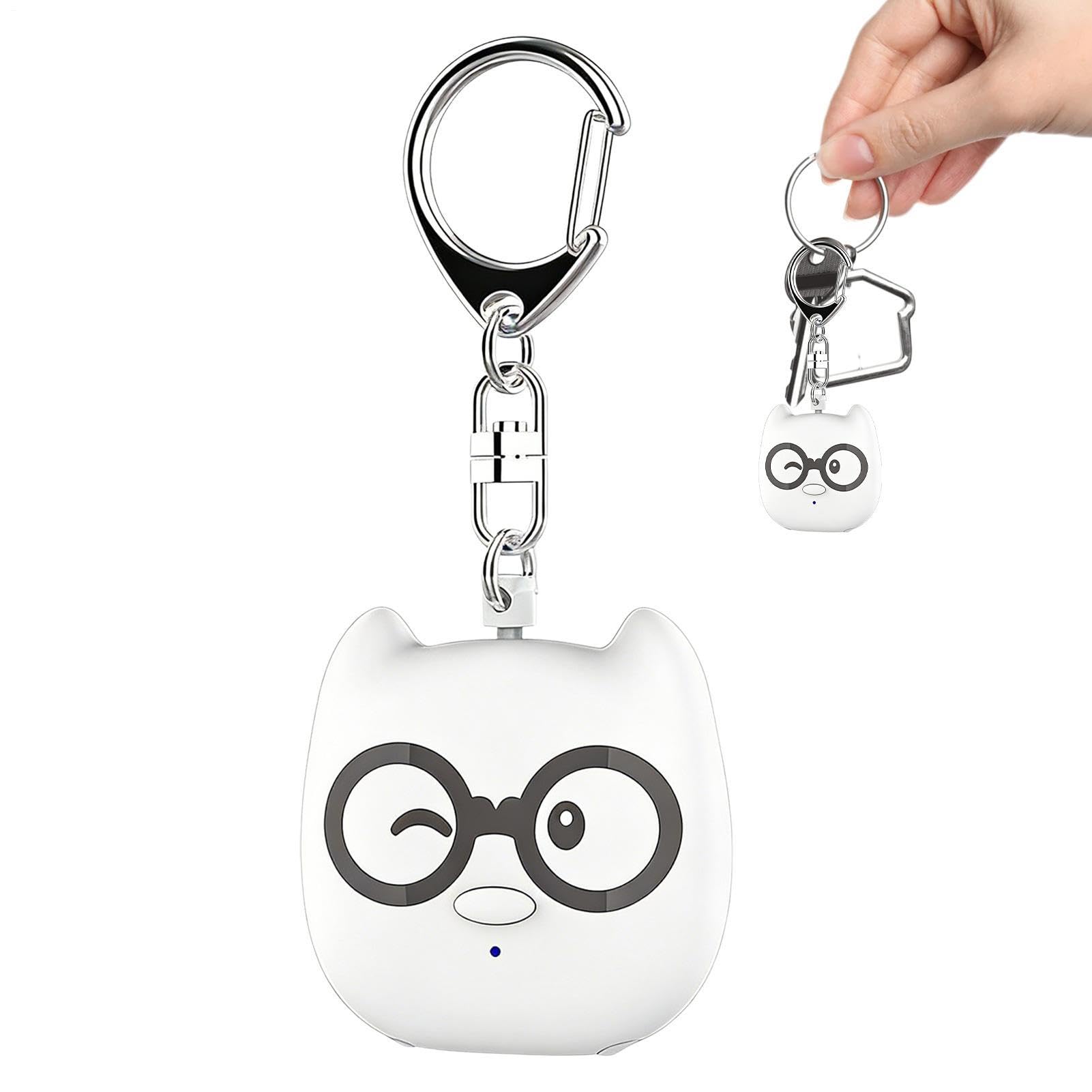 Alarma de Seguridad Personal - 130 dB con Luz Recargable - ArtÃculo de Defensa Personal para Mujeres - para Hombre Mujer Mayores Viajes Camping Senderismo Escalada al Aire