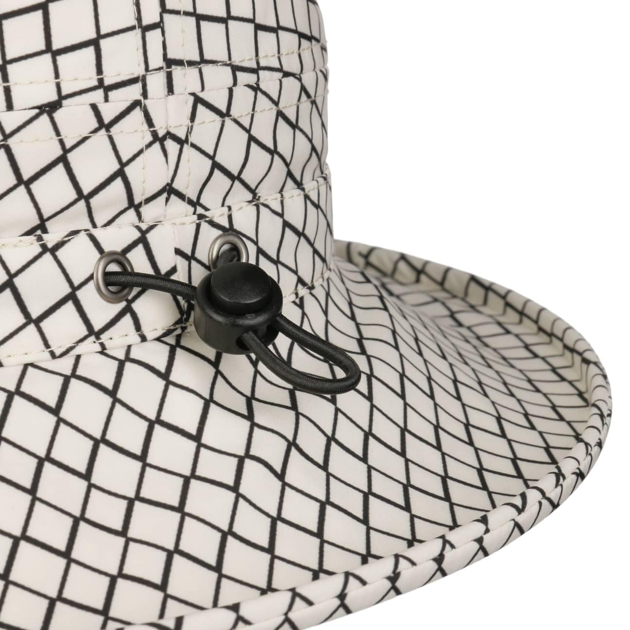 Seeberger Chapeau en Tissu Leacona Anti-Rain Femme - de Pluie Soleil pour avec Doublure Printemps-ete Ete