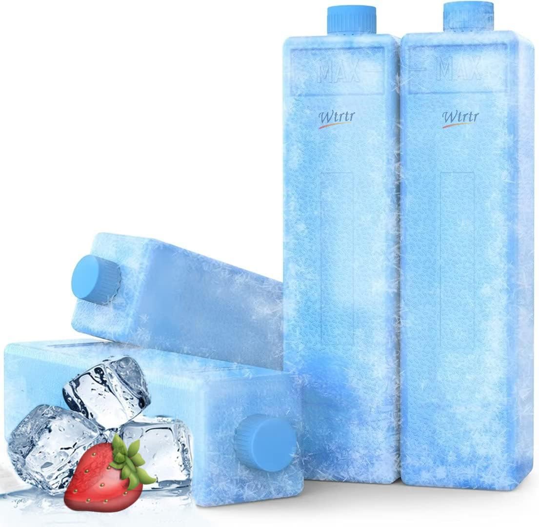 4 pcs Freezer Packs,Air cooler.Reusable Cool Packs,Evaporative Air Cooler,air conditioner (Ice boxe)