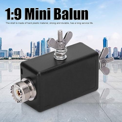 Miniatura 3 de Balun para antena de alimentación final - Balun 1:9 adecuado para antena de onda corta, estación exterior y muebles