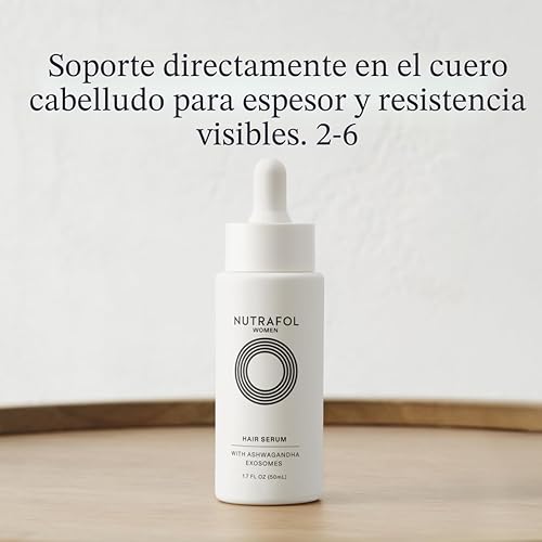 Vista 5 de Nutrafol Suplemento para el crecimiento del cabello y suero para el cabello, para mujeres de 45 años en adelante, clínicamente probado para grosor