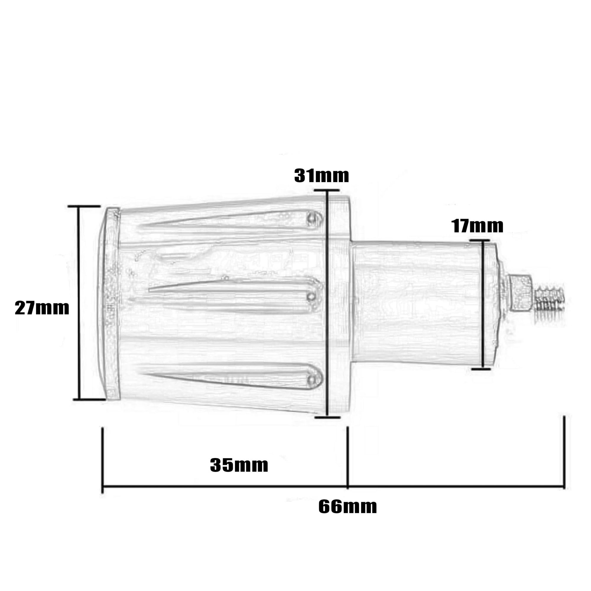 Manopole Per Manubrio Da 7/8'' 22mm Per Moto, Estremità Delle Per CBR 600 F2 F3 F4 F4i Per CBR600F Per 600F 1991-2007