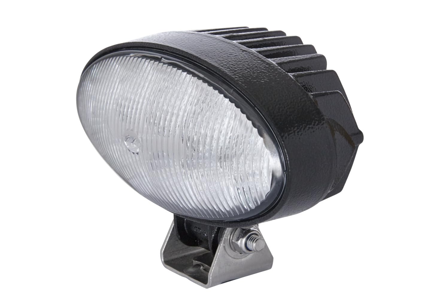 HELLA 1GB 996 386-002 LED-Worklight - Oval 90 - 24/12V - 2000lm - mounting/Bolted - Swivelling Mounting Bracket - Short distance lighting - Cable: 200mm - Plug: DEUTSCH plug