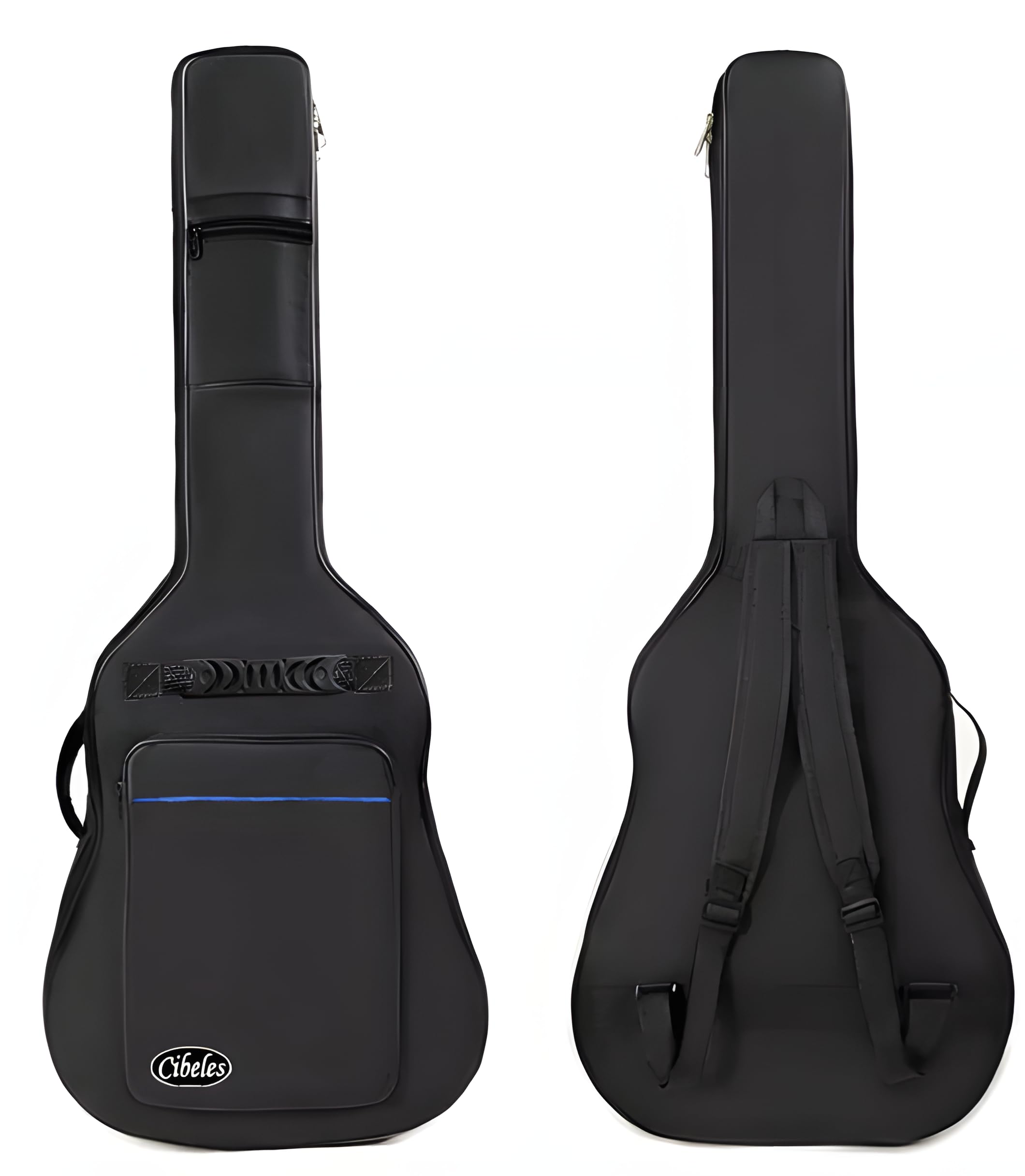 cibeles Funda para Guitarra acústica con Acolchado de 5mm, Marca