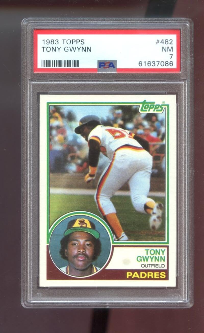 Tony Gwynn Graded PSA 7 NM (Baseball Card) 1983 Topps - [Base] #482